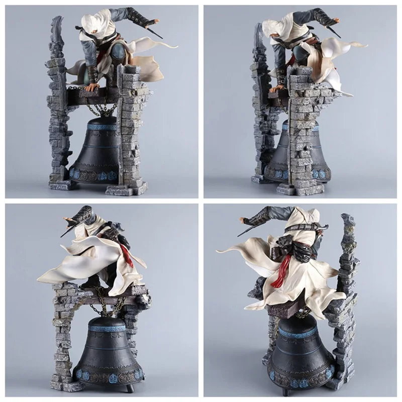 Красочные West Assassin Road Toy Алтайская башня с часами фигурка 26 см Altair The Legendary аниме фигурка