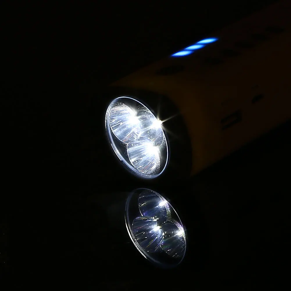 

Mini Hand Cranking Solar USB Table Light Flashlight Portable Reading Lamp