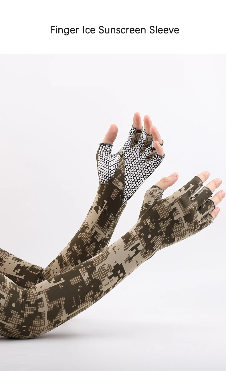 searchinghero Camouflage Sunscreen Long Sleeves