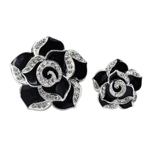 2 шт. автомобильный орнамент духи с ароматом камелии клип освежитель воздуха Авто кондиционер вентиляция Духи цветок украшение Прямая поставка