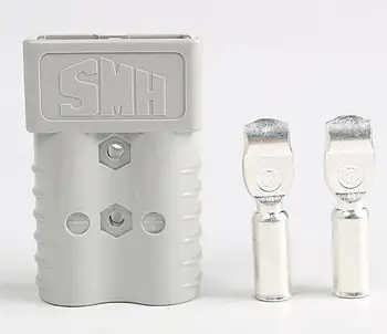 

5pcs/lot 350amp 2 pin power battery diopole cable housing 600V waterproof DC pulg wire connector