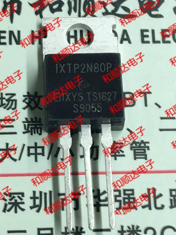 /5 шт/IXTP2N80P TO-220 800V 2A