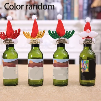 

20PCS Christmas Wine Bottle Protection Cap/Bar Table Decoration/Home Decor/Christmas Home Decorations/Christmas Gift