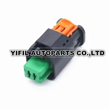 

5pcs/lot 2 Pin 2 Way Engine Fan Water Temperature Sensor Plug Thermostat Connector For BMW MINI 1801175