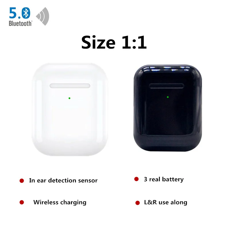 i50000 TWS копия 1:1 air 2 беспроводные Bluetooth наушники Pop up Smart sensor наушники pk i9 i12 i200 i1000 i2000 i5000 TWS