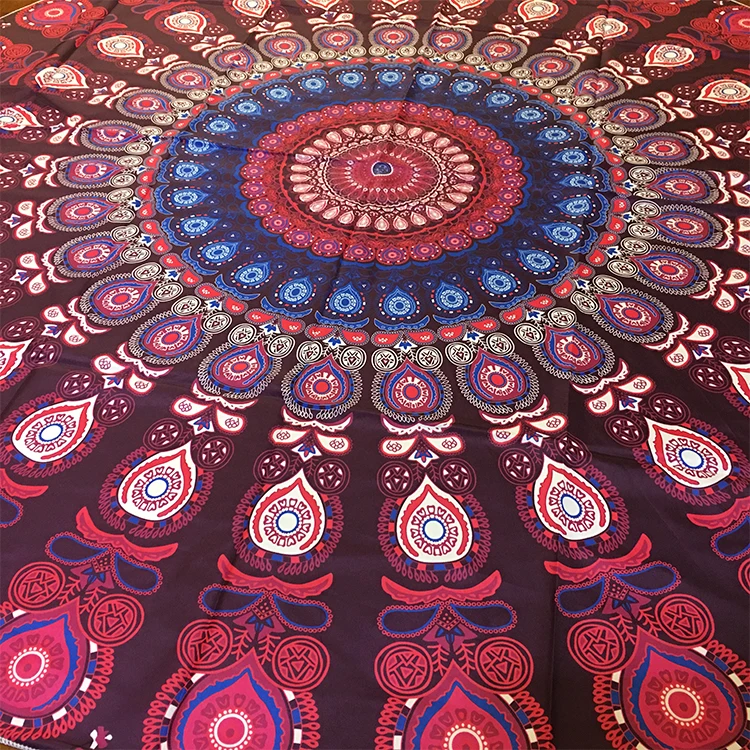 150 см Длина Мандала Лотос доска скатерть для игры Волшебная церемония ткань алтарь ткань Таро матерчатый Коврик для йоги
