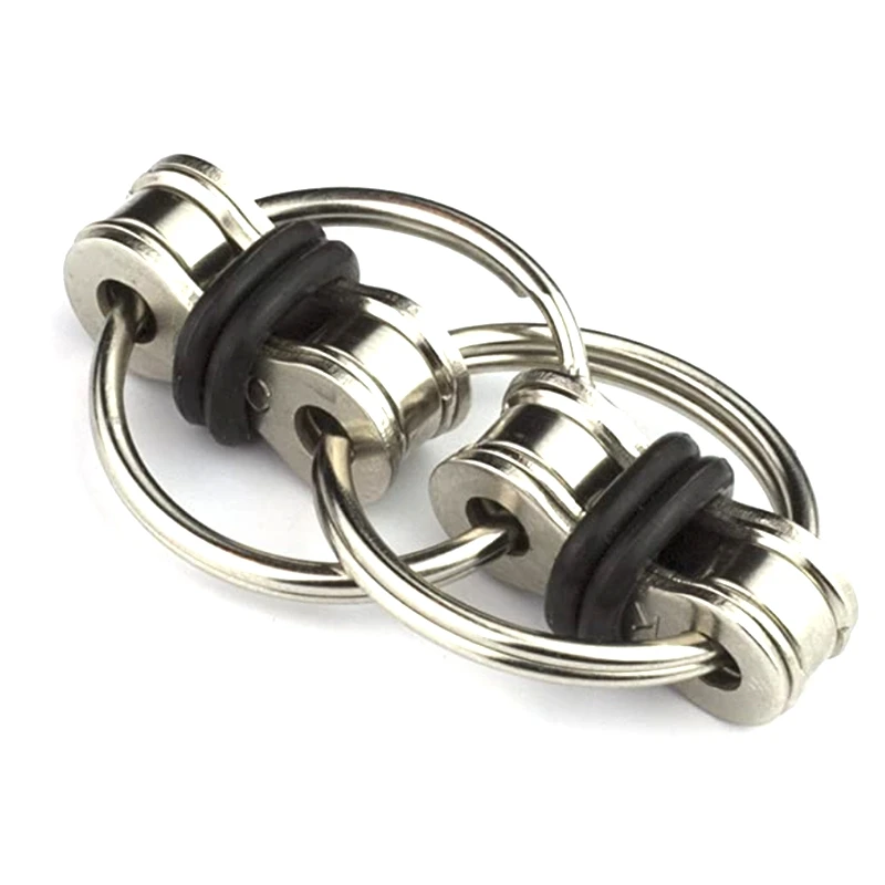 

Decompression Chain Toy Bicycle Chain Metal Keychain Toy Is Suitable for Adults and Children Decompression Chain