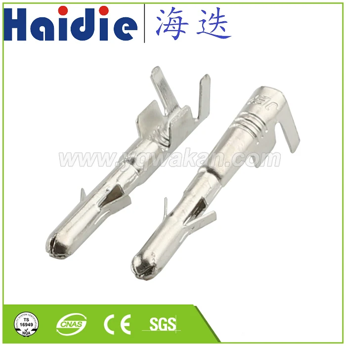 

Free shipping 50pcs auto wire terminal for elcetric connector, crimp loose pins loose terminals DJ211-2.1