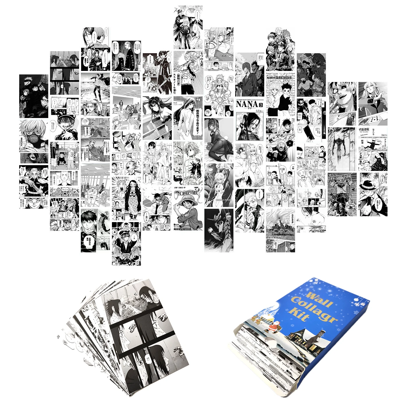 30/50/60 PCS Aesthetic Print Anime Tokyo Revengers Manga Panel Wall Collage  Kit for Boys Art Prints Picture Photo Collection