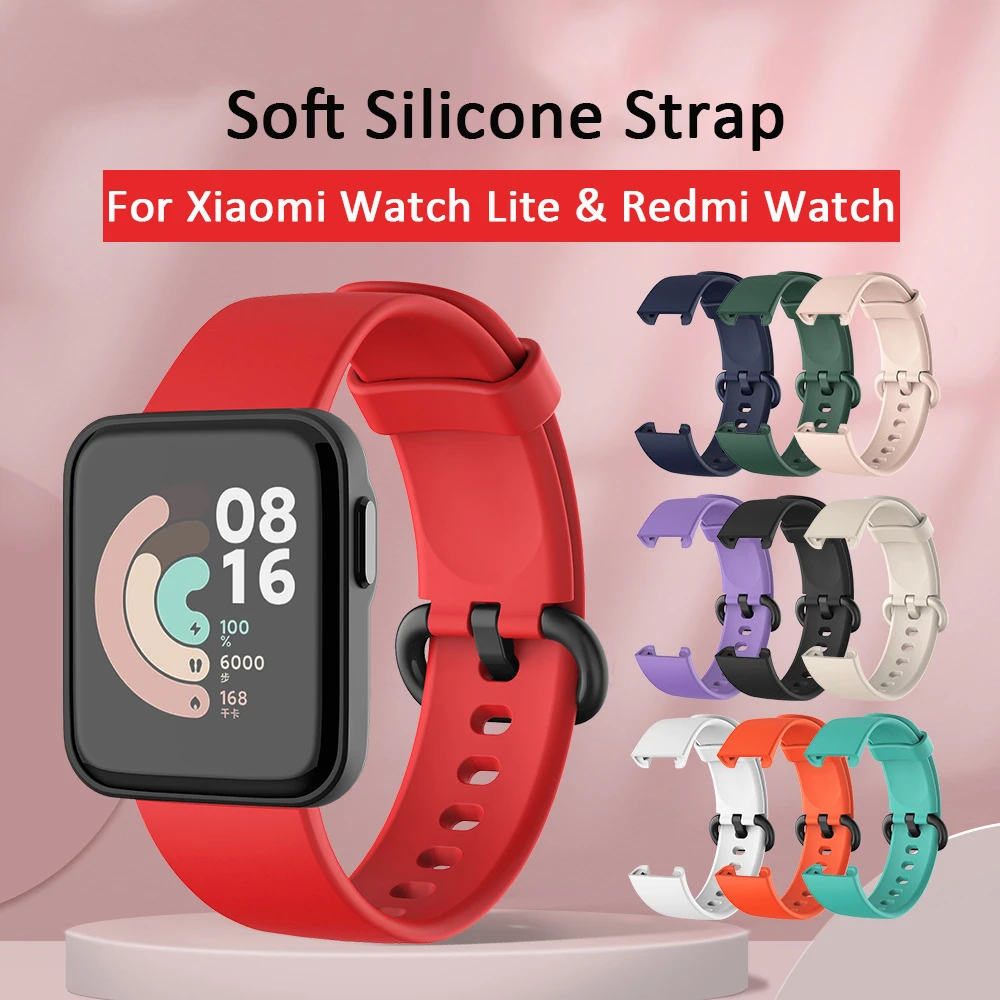 Silicone Sport Strap Wristband for Redmi For Xiaomi Mi Watch Lite Global  Version Smart Watch Replacement Bracelet Wholesale|Smart Accessories| -  AliExpress