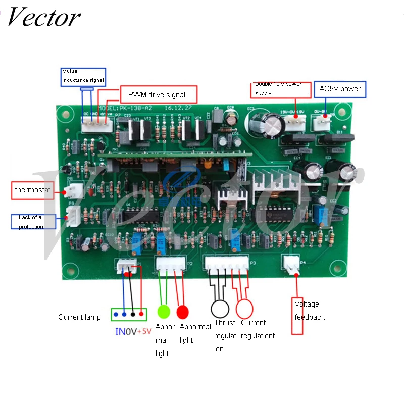 ZX7-315/400 инвертор сварочный аппарат Главная панель управления IGBT сварщик основная материнская плата общего типа основная плата