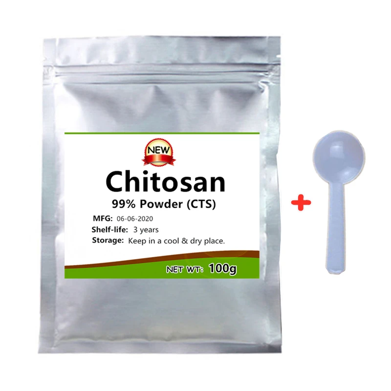 Пищевой/медицинский порошок Chitin Chitosan 99% (CTS) контроль веса добавка с супер