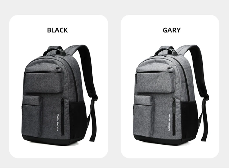 Mark Ryden большой емкости 15,6 дюймов студенческие рюкзаки мужской черный рюкзак женский Mochila сумка для ноутбука