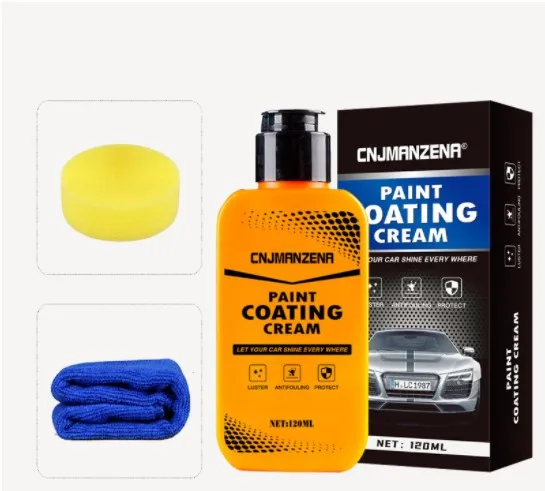 Car Paint Cleaner Cnjmanzena Car Coating Agent Auto Paint Cleaner Interior Leater Plastic Part Maintenance Refurbishing AgentCar Wax Crystal Plating Set Hard Glossy Wax Layer Covering Paint Surface Coating Formula Waterproof Film Car Polish Dropshipping meguiars scratchx