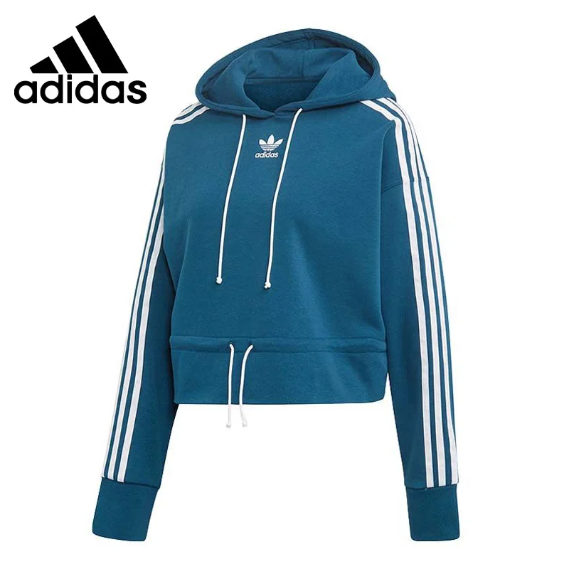 

Original New Arrival Adidas Originals CROPPED HOODIE Women's Pullover Hoodies Sportswear