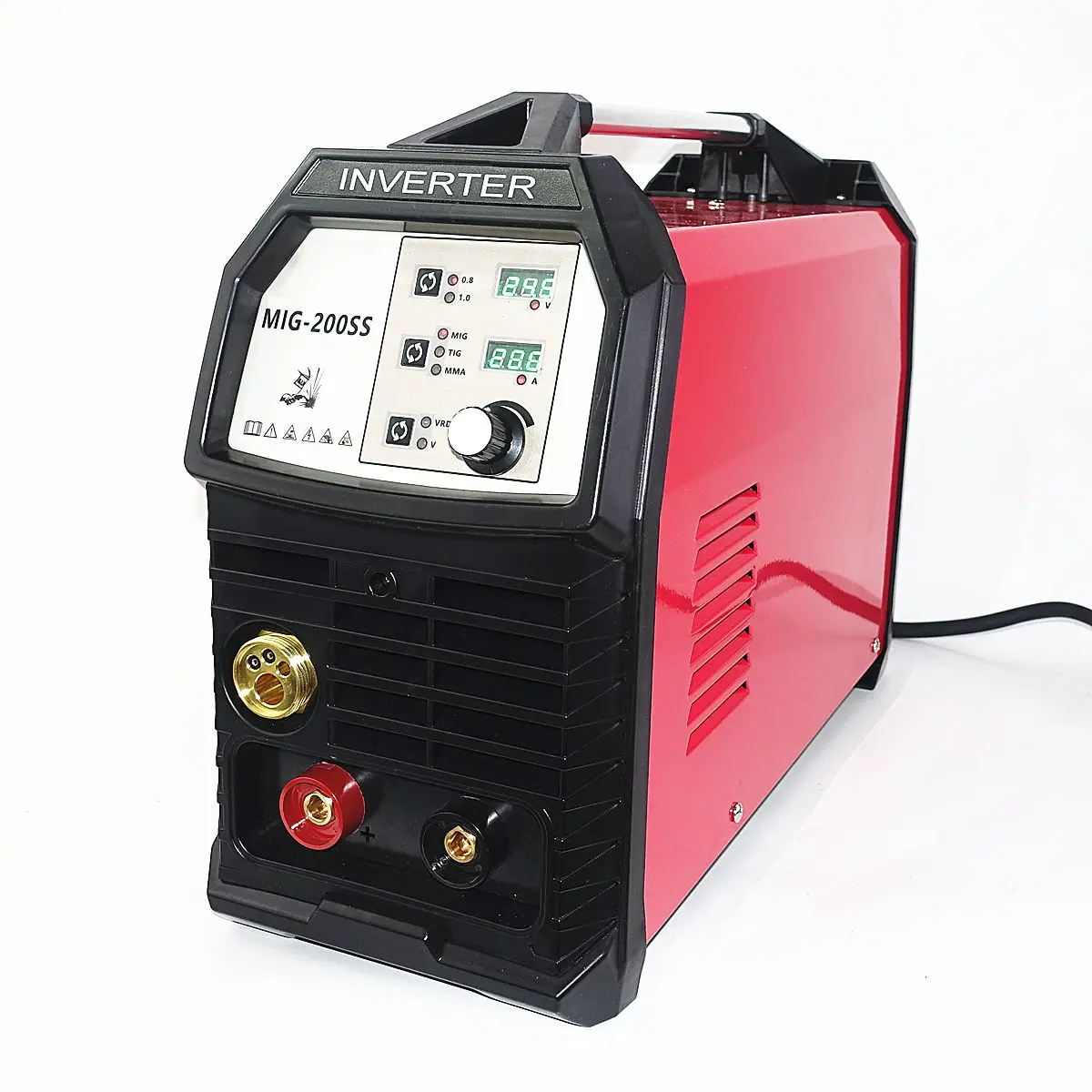 Synergic MIG сварочный аппарат 200A Arc сварочное оборудование MAG MMA TIG шпуля пистолет 230V CE