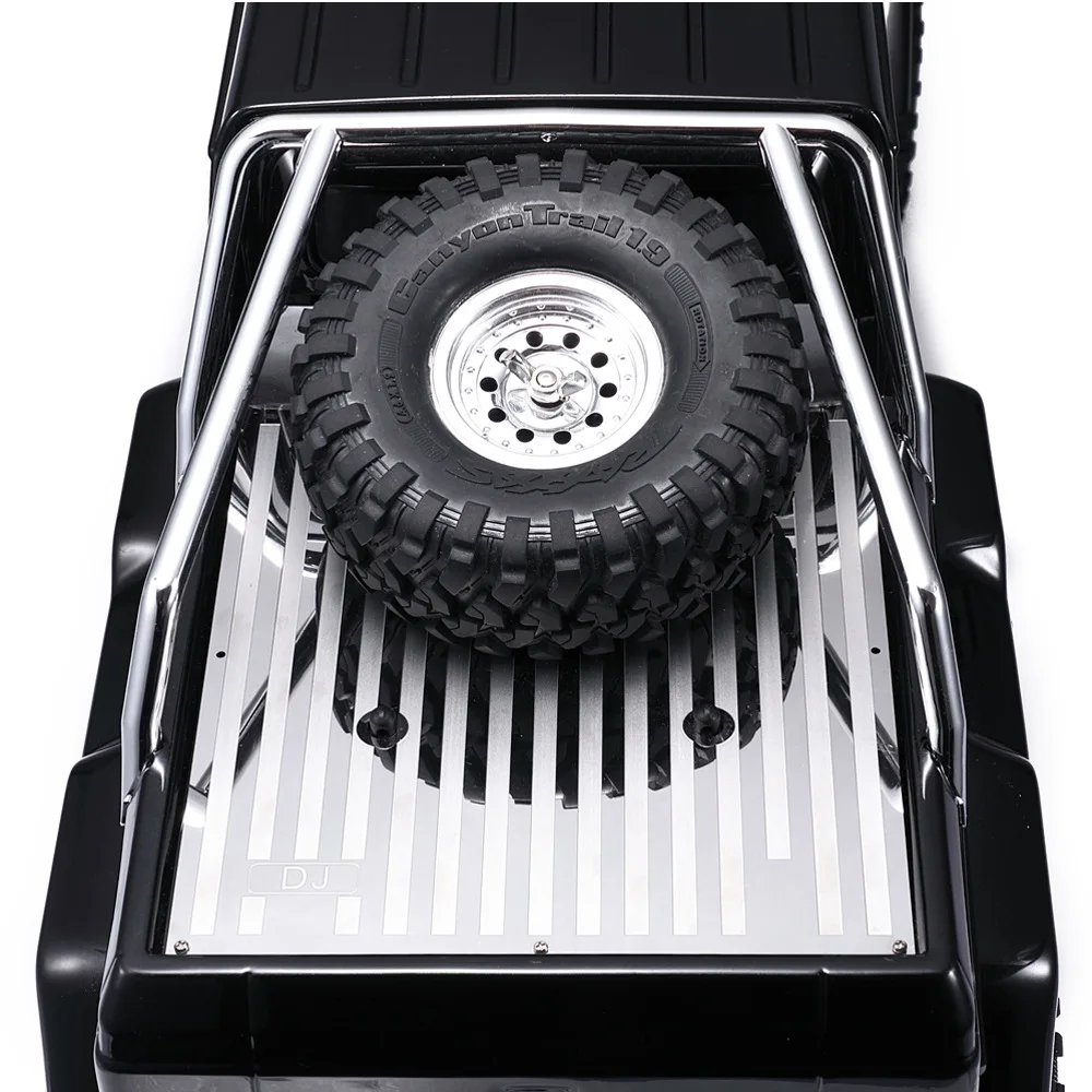 

Rbr/ C 1: 10trx-6 Large G500 Metal Slip-proof Pad Trunk Cover Spare Tire Rack Decorative Modified Accessories