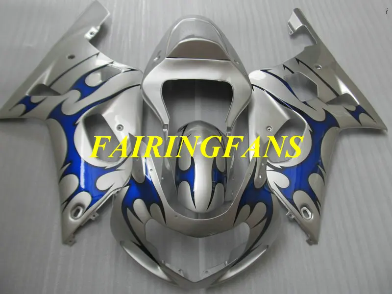 Мотоцикл обтекателя тела для GSXR600 750 K1 01 02 03 GSXR 600 GSXR750 2001 2002 2003 ABS Обтекатели Кузов+ подарки SH76