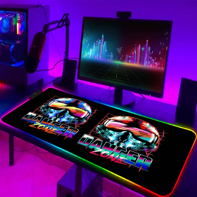 Tapis de Souris Gamer Lumineux Tapis de Souris RGB LED Light