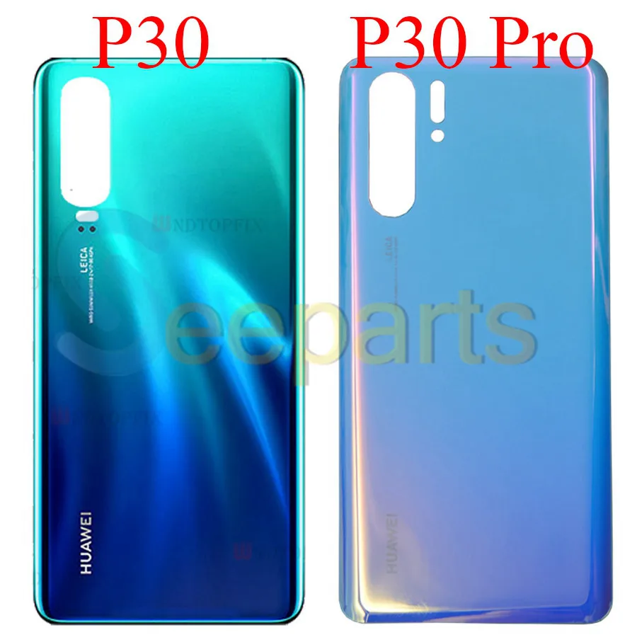 HUAWEI P30 Pro Back Battery Cover Glass Panel Housing Cover Huawei P30 Pro VOG L04 Battery cover P30 Housing case Replacement (2)