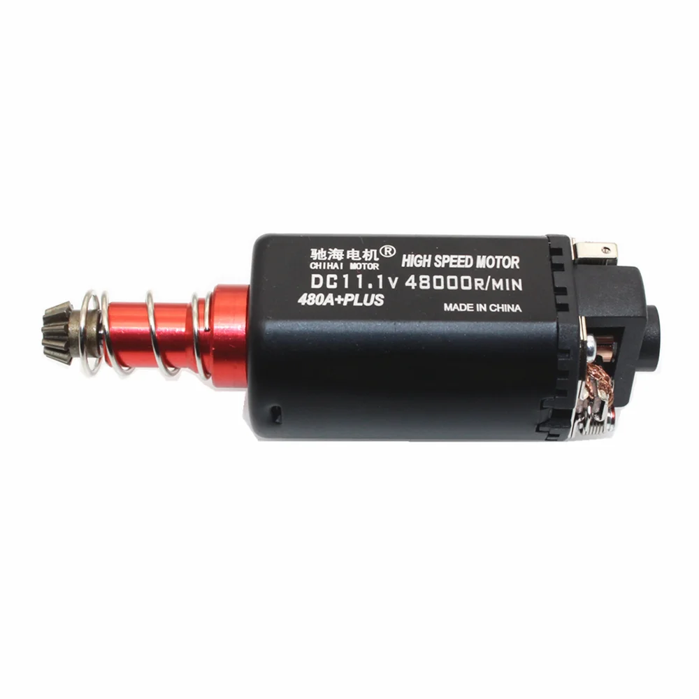 480A plus DC мотор-редуктор с высоким крутящим моментом 11,1 В 48000 об/мин FS480 матовый aeg Электрический мотор для страйкбола водяной пистолет