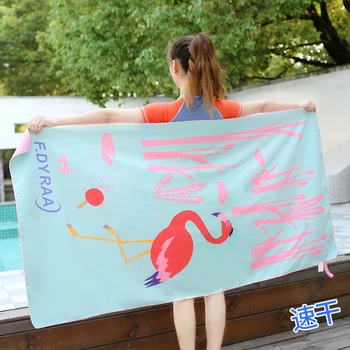 

Large Sport Beach Towel Soft Microfiber Adult Bathroom Wearable Reusable Summer Towel Toallas De Playa Home Textile Towel DB60YJ