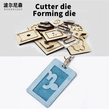 

Fashionable Simple Tag Card Set Wooden Die Cutting 2020 DIY Irregular Shape Steel Die Suitable for Die Cutting Machine