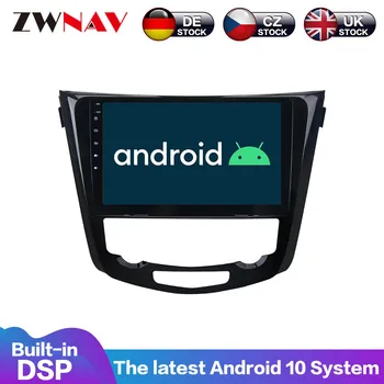 

Android 10 PX6 DSP Carplay Car Radio GPS Navi For Nissan X-Trail J11 Qashqai Rouge 2014 - 2019 HD IPS 1280*740 4+64Gb RDS Max10