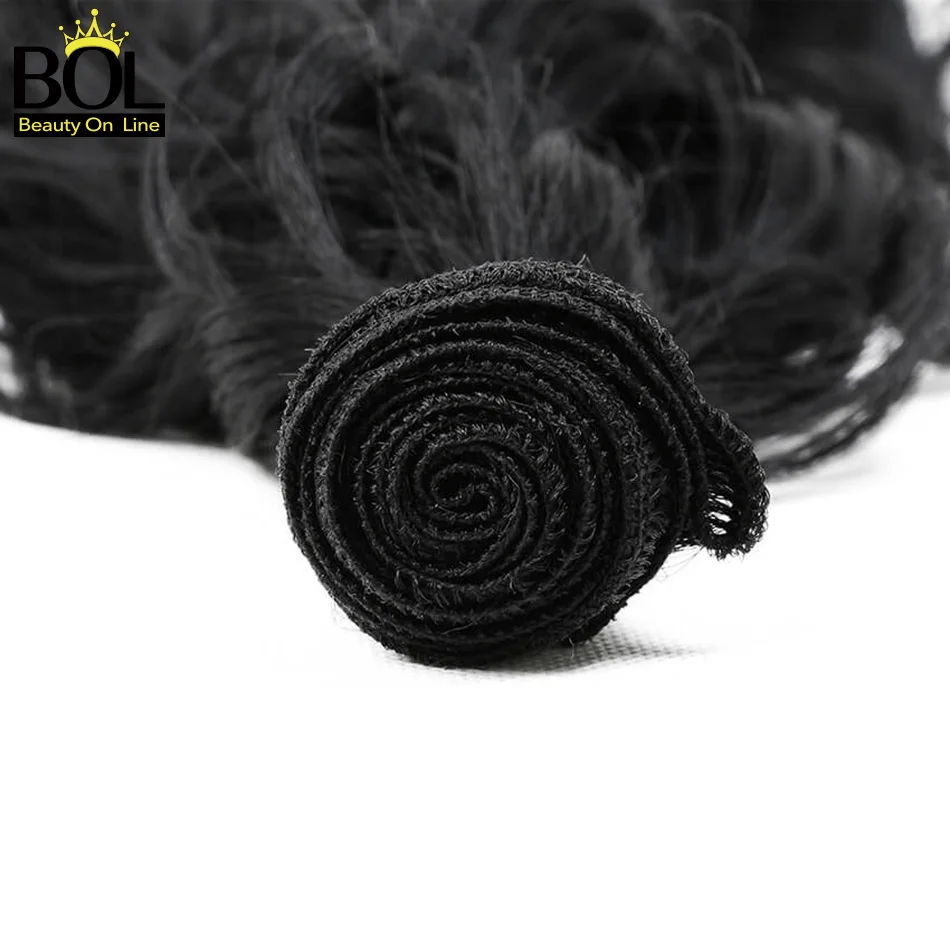 Натуральные волнистые синтетические волосы натуральные черные 6 пучков с закрытием высокотемпературные стойкие волокна для наращивания волос