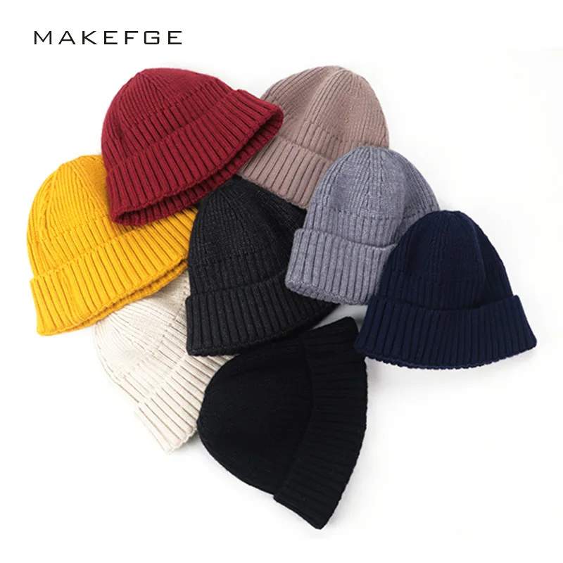 Мужская/Женская Стандартная теплая шапка уличные теплые головные уборы в виде