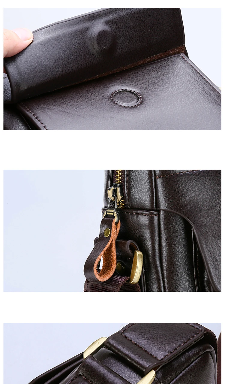 Мужские сумки новые модные сумки многофункциональные через плечо водонепроницаемые деловые сумки на плечо для мужчин Высокое качество