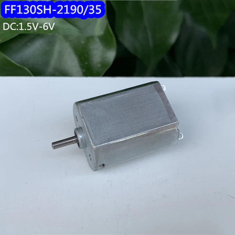 

DC 1.5V-6V 16800RPM High Speed Mini FF-130SH Electric Motor Micro 20mm Precious Metal Brush Motor DIY Hobby Toy Car Boat Engine