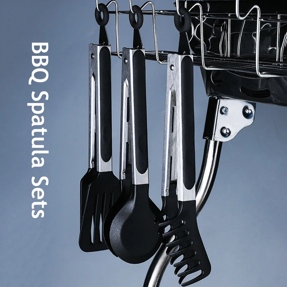 Tongs Heat Resistant Barbecue Clip Cooking Clamp Spatula Lo Mein Noodles Clip Bread Bakery Salad Folder Bbq Spatula Sets