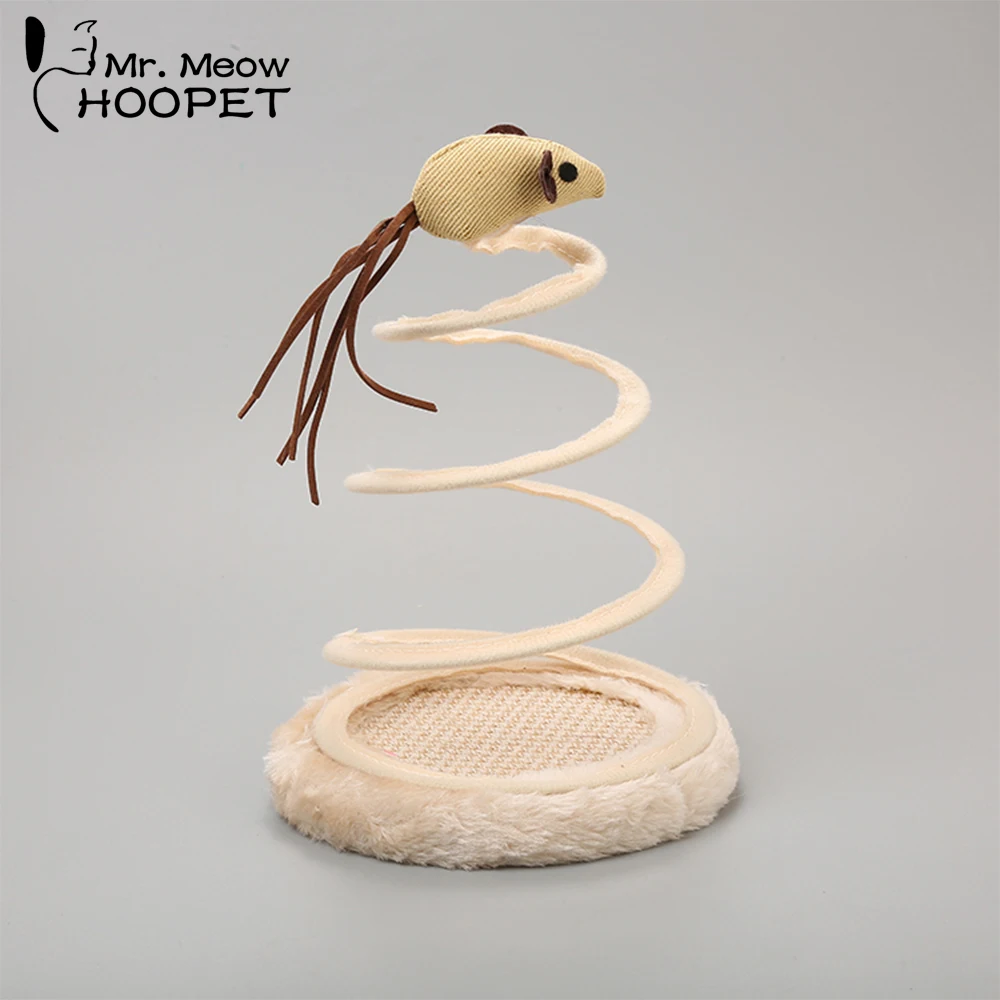 

Hoopet Funny Cat Toy Mouse Toy for Cats Intelligence Training Play Disc Tower Toy