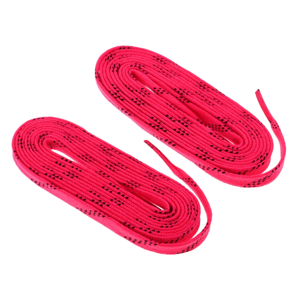 96' 108' 120' Nylon Hockey Skate Shoe Laces for Roller Derby Skates Boots