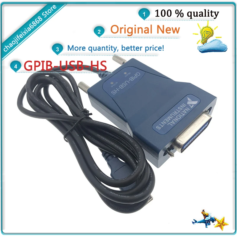National Instrumens NI GPIB-USB-HS Interface Adapter GPIB  IEEE488 778927-01 