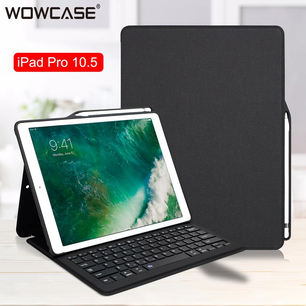 For Ipad Pro 10 5 Case Bluethooh Smart Keyboard Folio Stand Cover Pencil Holder Cases For Ipad Pro 10 5 Ipad Air 3 2019 Cover Tablets E Books Case Aliexpress