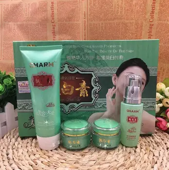 

CHARM LIANGBAISU HERBAL MEDCINE SKIN CARE TENDER WHITENING MAGIC CREAM SET FRECKLE SPECKLE MOISTURIZING CREAM 4pcs/set