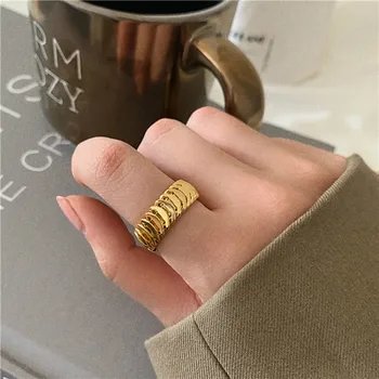 

2020 New Arrival Zeojrlly Unisex Metal Classic Round Wedding Bands None All Compatible Rings Female Simple Jewelry For Women