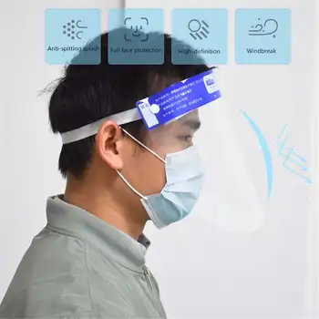 

Protective Hat with Face Mask Shield Transparent Protective Cover Outdoor Anti-Fog Enhanced Face Mask Cover for Men Women