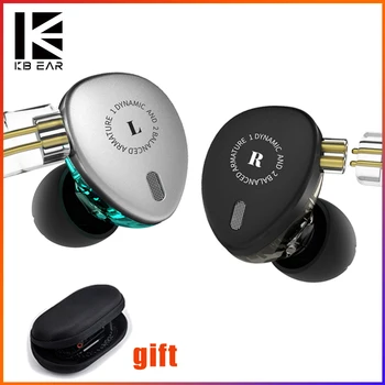 

KBEAR KB06 In-ear Earphones for Game High Sound Quality Monitor Level Noise Reduction Fever HiFi Earphones Sports Wired Headsets