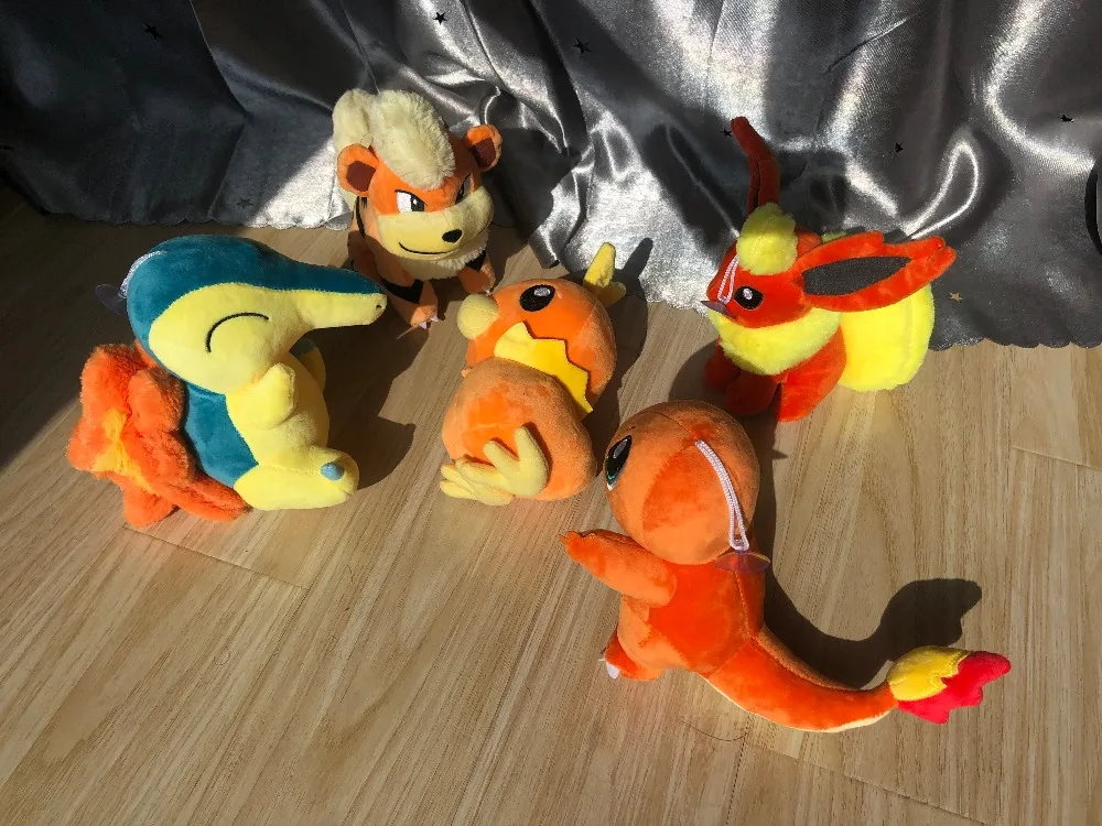 Пикачу Бульбазавр Squirtle Charmander плюшевые игрушки коготь машина кукла аниме периферийные чучела фестиваль событие подарок школы