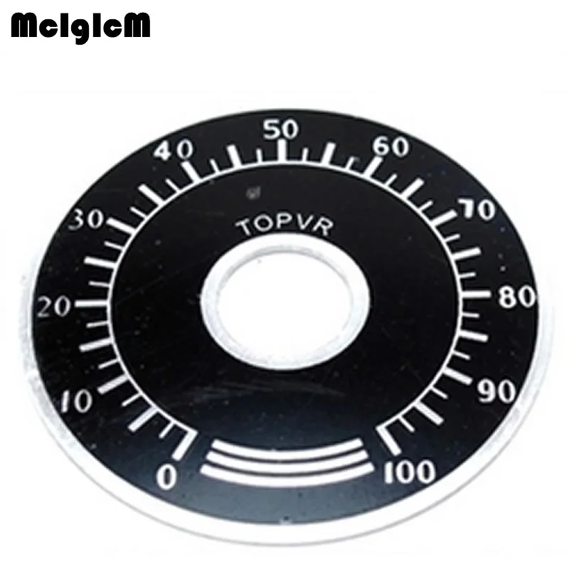 10Pcs 0-100 WTH118 WX112 RV24YN Potentiometer Knob Scale Digital Scale KHH/_sg
