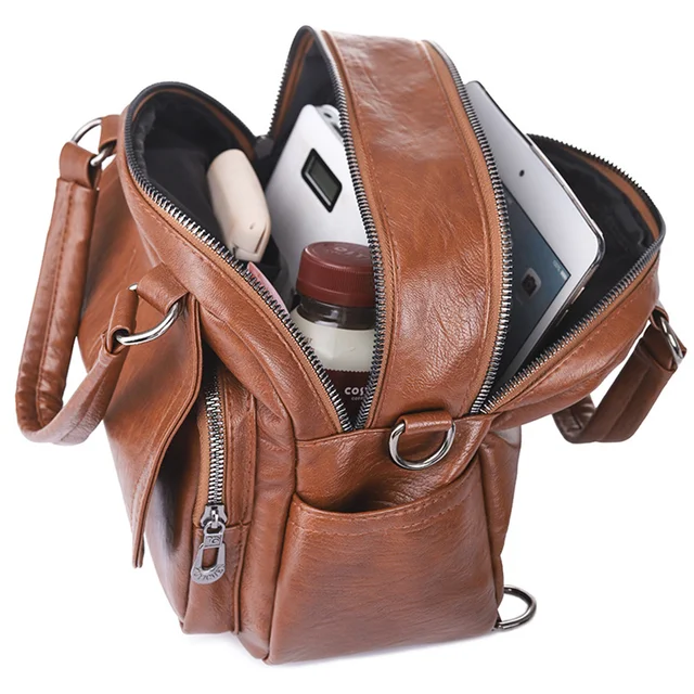 Fashion Mini Backpack Women Leather Double Straps Bag Handbag 41562 From  Fubar888, $76.5