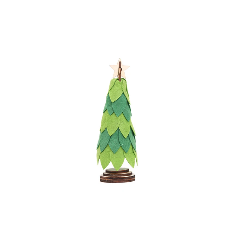 Мини настольный Рождественская елка сосновые иголки рождественской елки рождественские украшения
