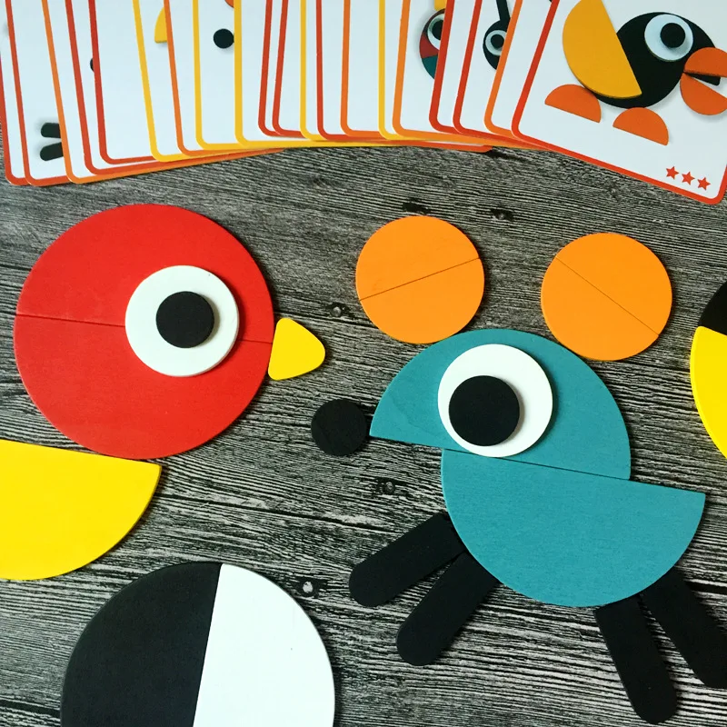 Early Education Toys Jigsaw 3d Puzzle Children Intelligence Interesting Puzzle Educational Toys Learning Toys for Children