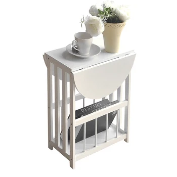 

Small Tea Table, Folding, Solid Wood, Sofa, Cabinet, Small House, Modern, Simple, Multi-functional, Simple, Small Side Table In