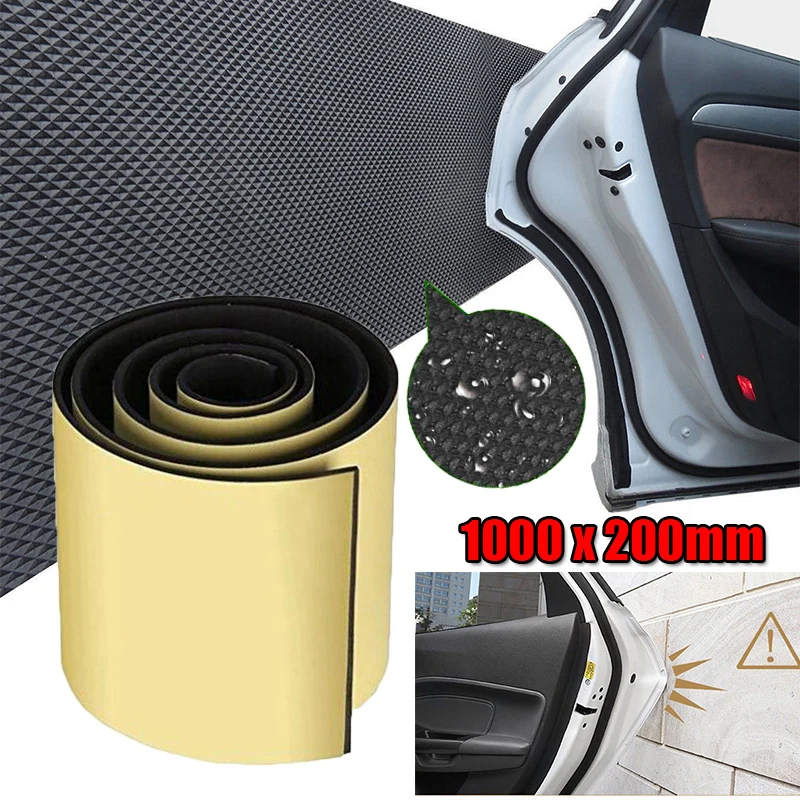 

100x20cm Car Door Protector Garage Rubber Wall Guard Bumper Trim Safety Parking EVA Door Protection Mat Car Accessories