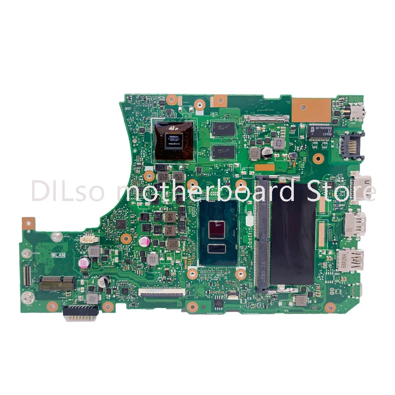 KEFU X556UV mainboard For ASUS X556U X556UR X556UQK X556UJ X556UQ Laptop Motherboard With I5-6200U 930MX/940MX 100% Tested DDR4 most powerful motherboard