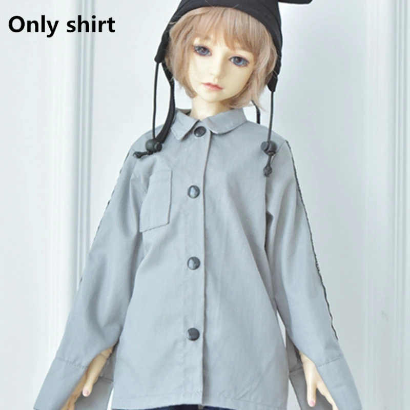 ZJF171-5 Кукольная одежда модная длинная рубашка 1/3 1/4 1/6 BJD SD мягкого плюша; аксессуары для куклы игрушка для детей платье ручной работы Одежда для куклы, ежедневная Костюмы игрушки - Цвет: ZJF171-5